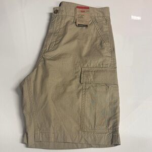 Levis Cargo Shorts Mens 32 Ripstop Tan